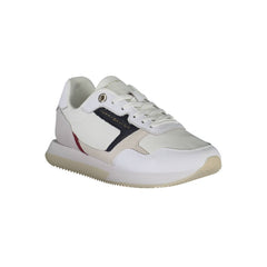 Zapatillas Tommy Hilfiger de piel blanca para mujer