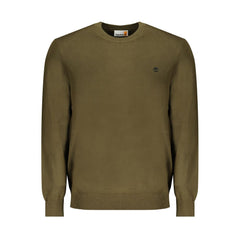 Suéter de algodón verde Timberland