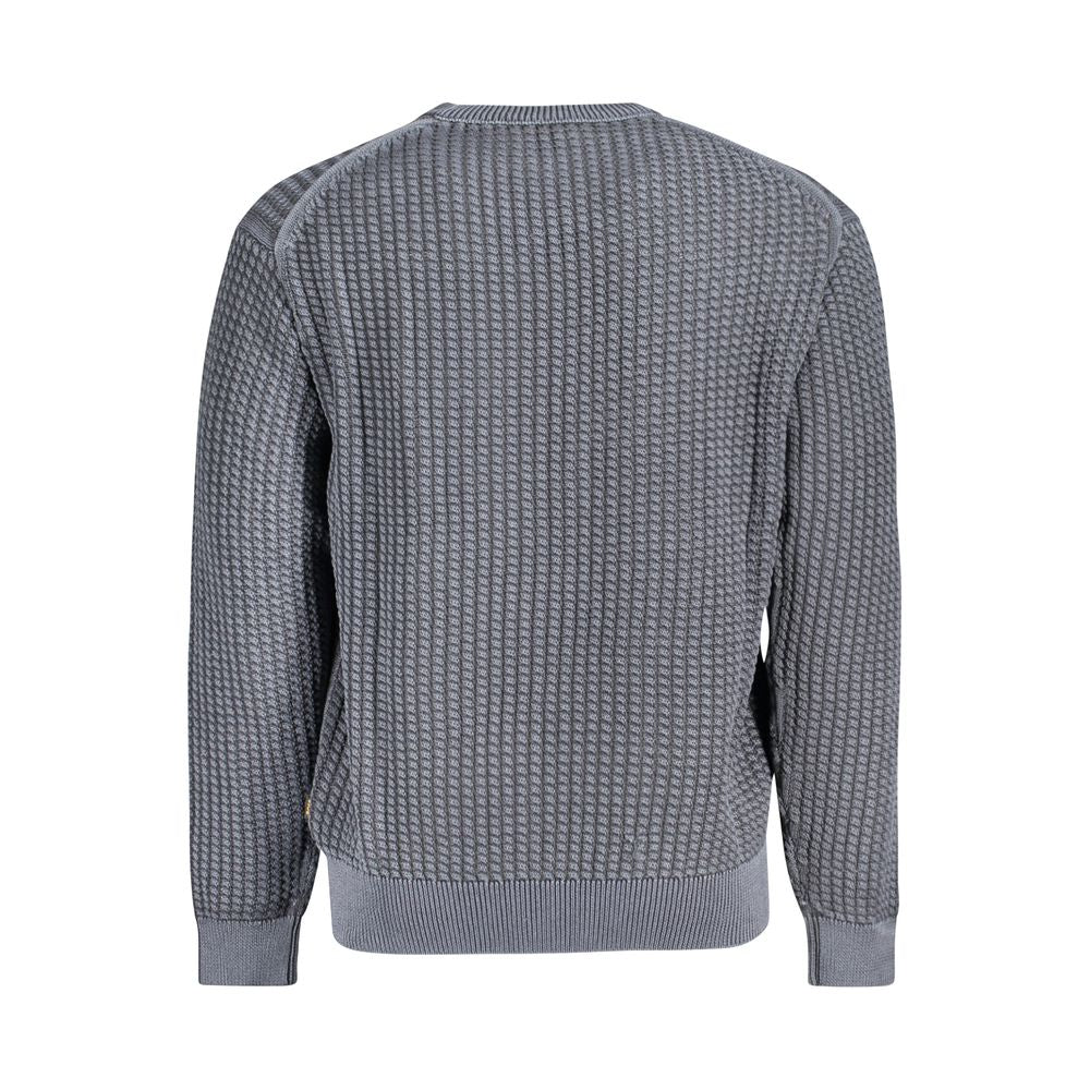 Suéter azul de algodón para hombre de Hugo Boss