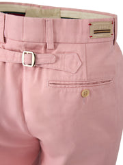 Pantalones de algodón rosa claro Gucci