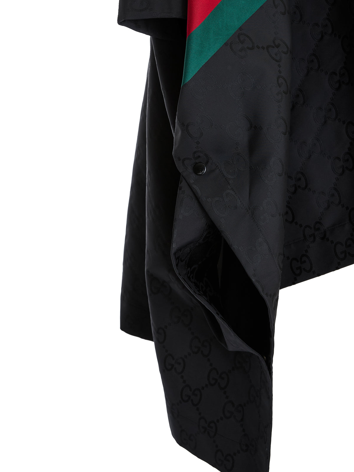 Abrigo de nailon jacquard con GG de Gucci