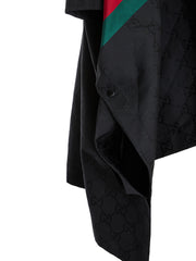 Abrigo de nailon jacquard con GG de Gucci