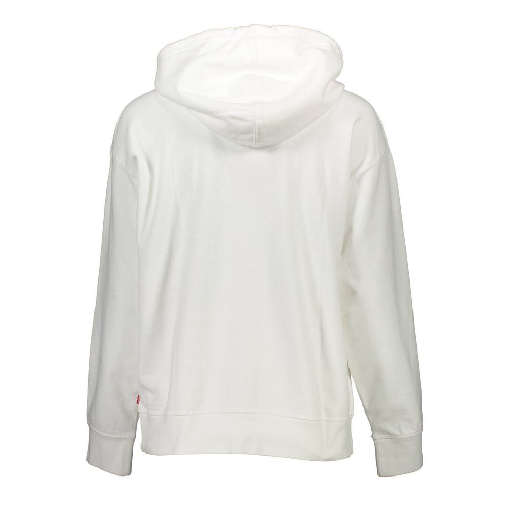 Sudadera unisex de algodón blanca de Levi's