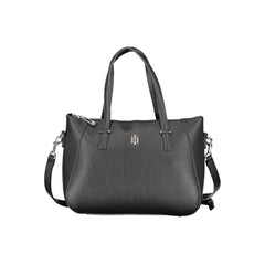 Bolso de mano Tommy Hilfiger de polietileno negro para mujer