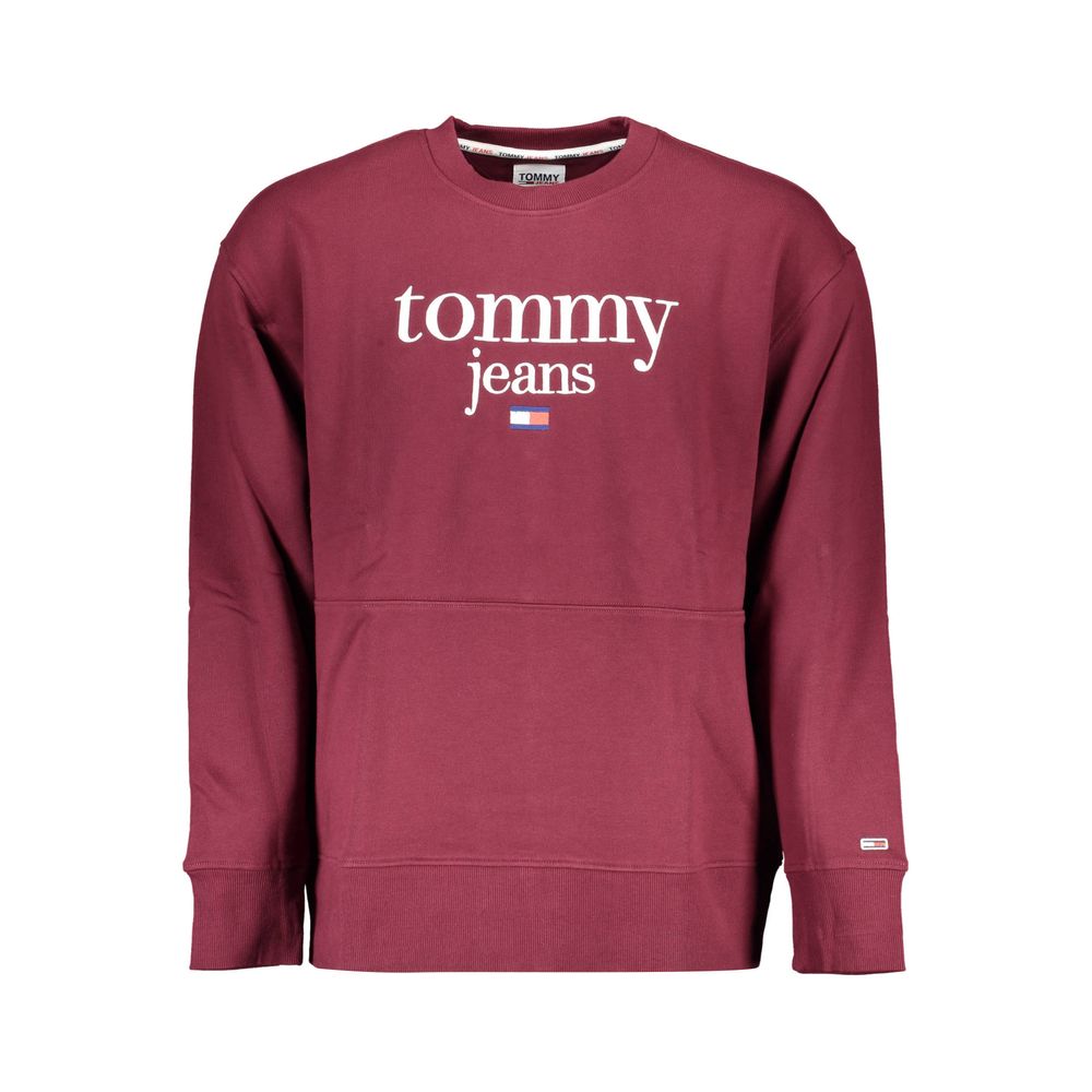 Suéter de algodón morado para hombre de Tommy Hilfiger