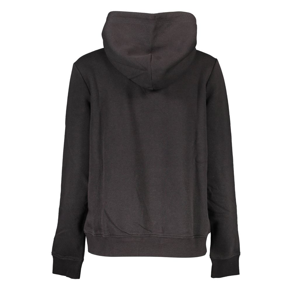 Suéter de algodón negro Tommy Hilfiger para mujer
