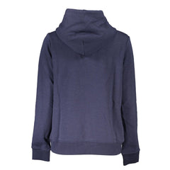Suéter de algodón azul Tommy Hilfiger para mujer