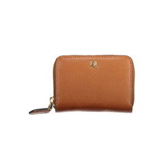 Cartera de cuero marrón Ralph Lauren