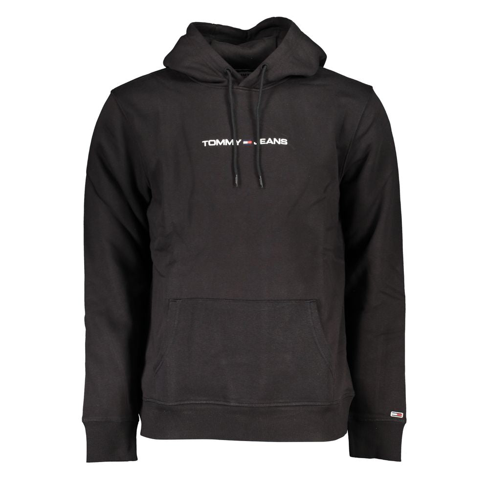 Suéter de algodón negro de Tommy Hilfiger