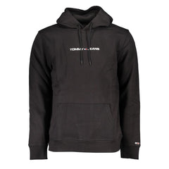 Suéter de algodón negro de Tommy Hilfiger