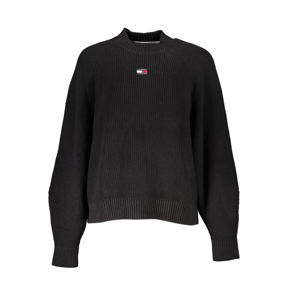 Suéter de algodón negro de Tommy Hilfiger