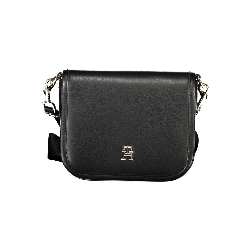 Bolso de mano Tommy Hilfiger de polietileno negro