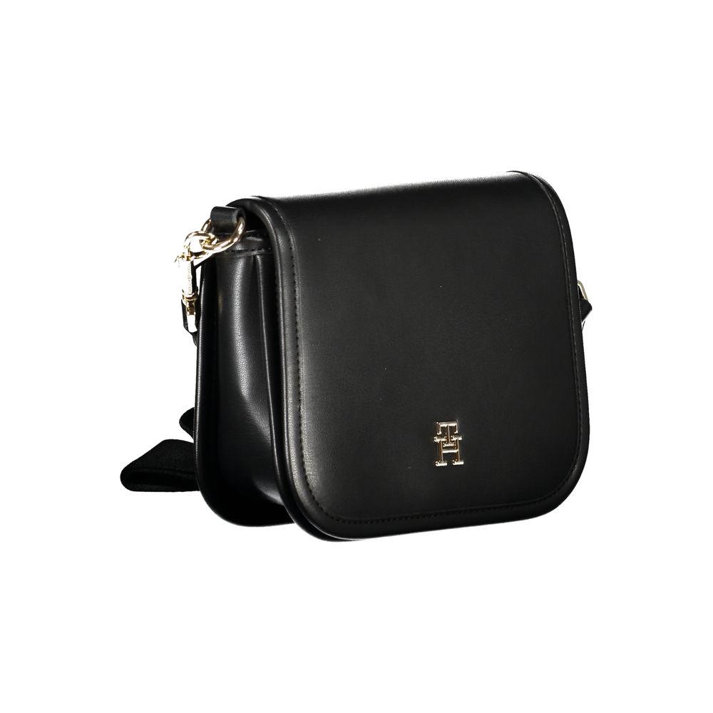 Bolso de mano Tommy Hilfiger de polietileno negro