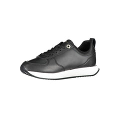 Zapatillas Tommy Hilfiger de piel negra para mujer