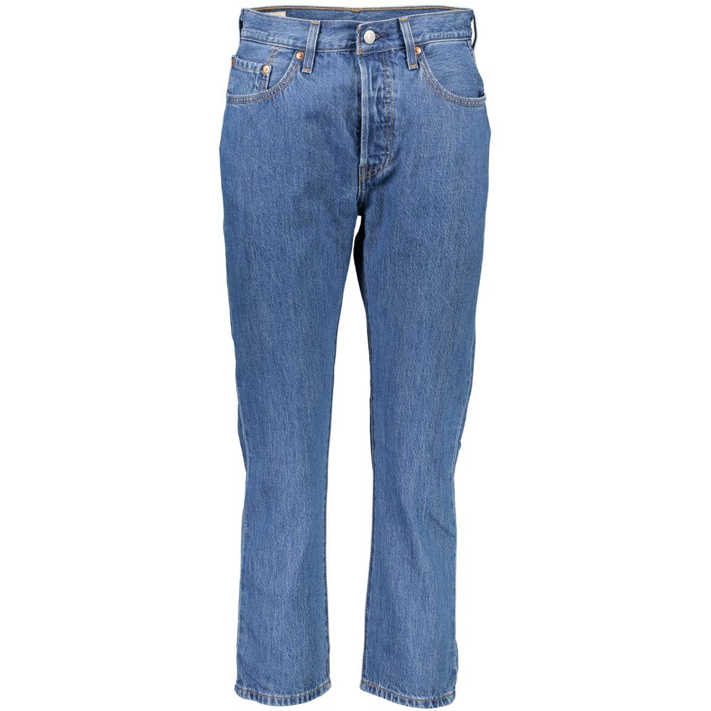 Vaqueros y pantalones de algodón azul de Levi's
