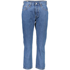 Vaqueros y pantalones de algodón azul de Levi's