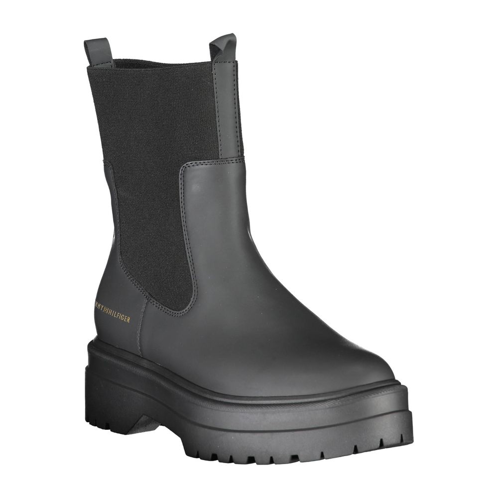 Botines elegantes con detalles en contraste de Tommy Hilfiger