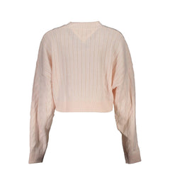 Suéter rosa de poliéster para mujer de Tommy Hilfiger