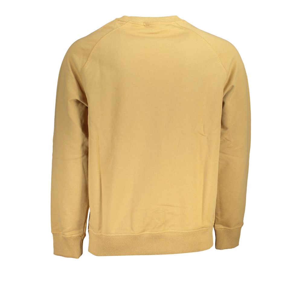 Sudadera con cuello redondo y bordado beige de Timberland