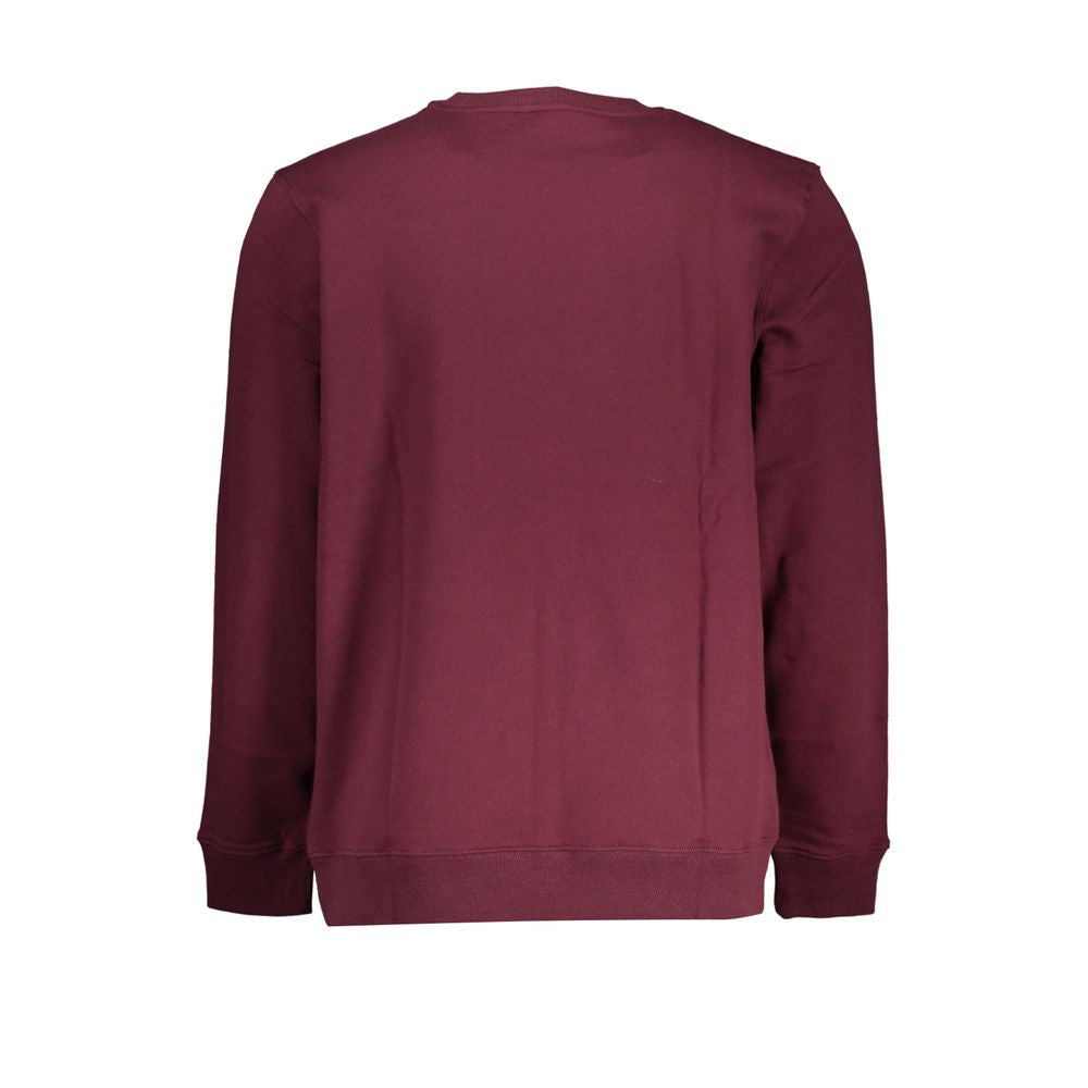 Sudadera de polar con cuello redondo rosa chic de Vans