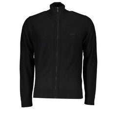 Suéter de lana negro Hugo Boss para hombre