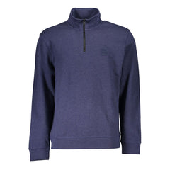 Suéter azul de algodón para hombre de Hugo Boss