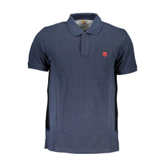 Polo de algodón azul Timberland