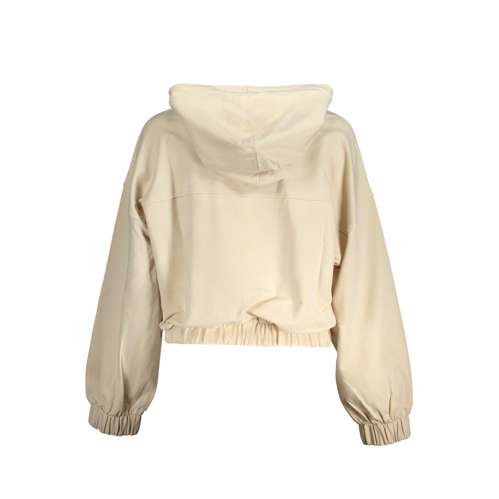 Suéter de algodón beige de Tommy Hilfiger