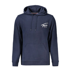 Suéter azul de algodón para hombre de Tommy Hilfiger