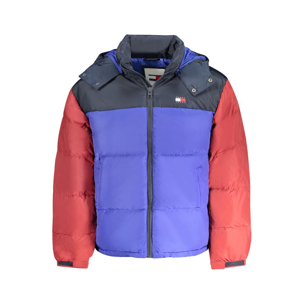 Chaqueta de poliéster azul Tommy Hilfiger para hombre