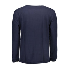 Suéter de algodón azul Tommy Hilfiger