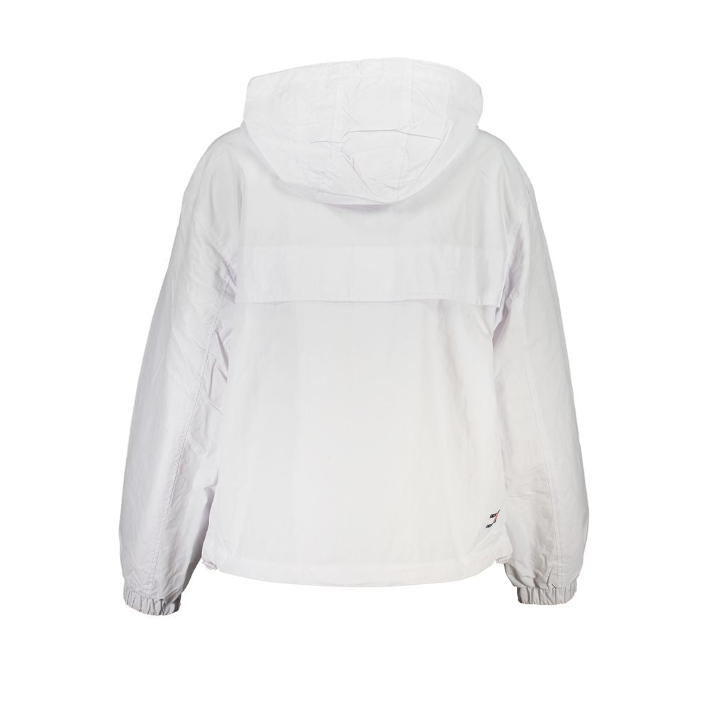 Chaquetas y abrigos de poliamida blancos de Tommy Hilfiger