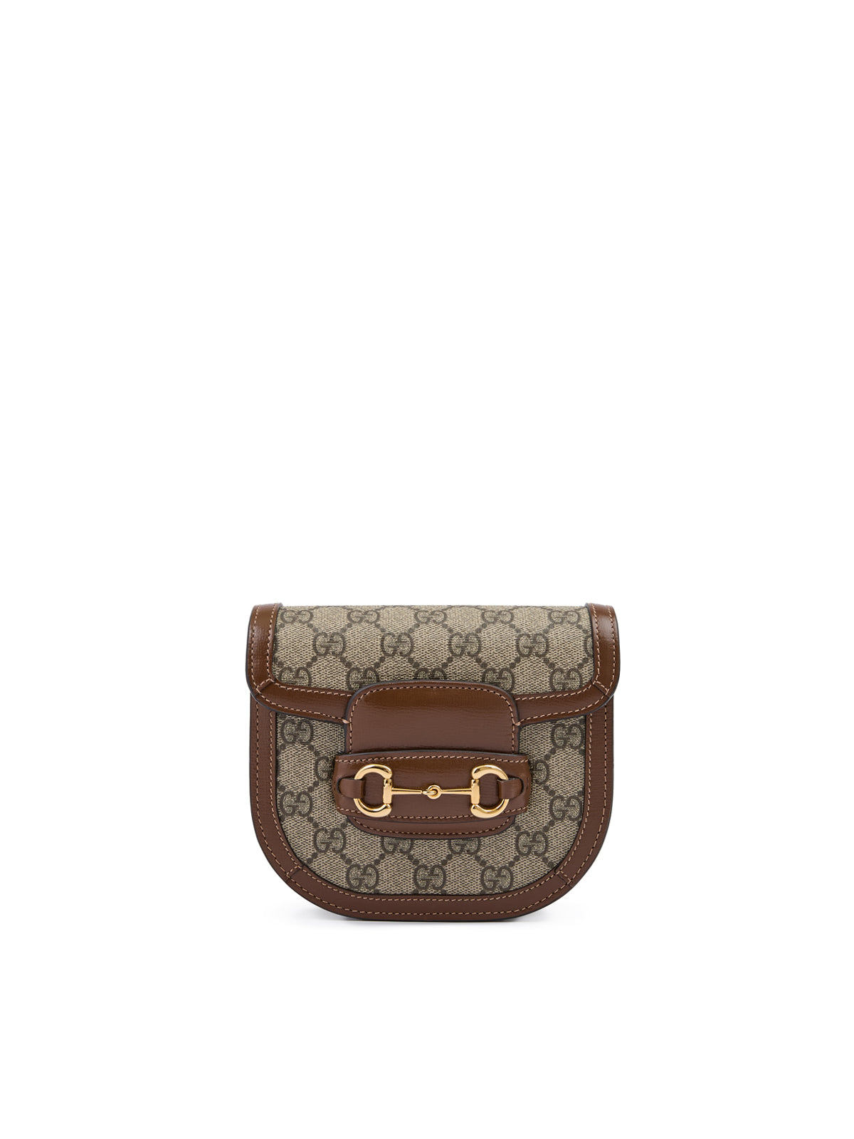Riñonera Gucci GG con monograma Horsebit 1955 en beige