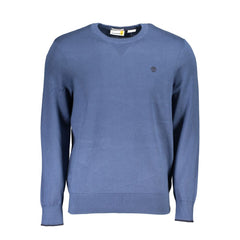 Suéter de algodón azul Timberland