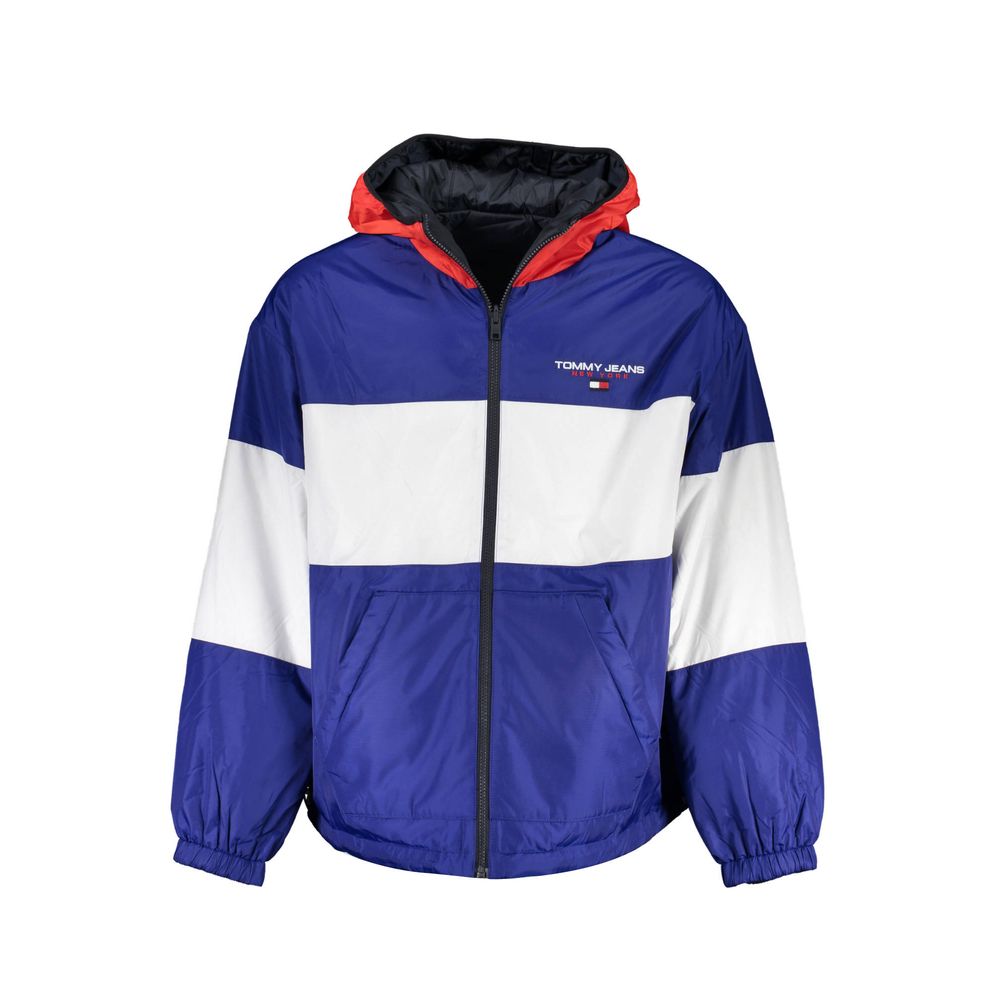 Chaqueta reversible de poliéster azul Tommy Hilfiger para hombre