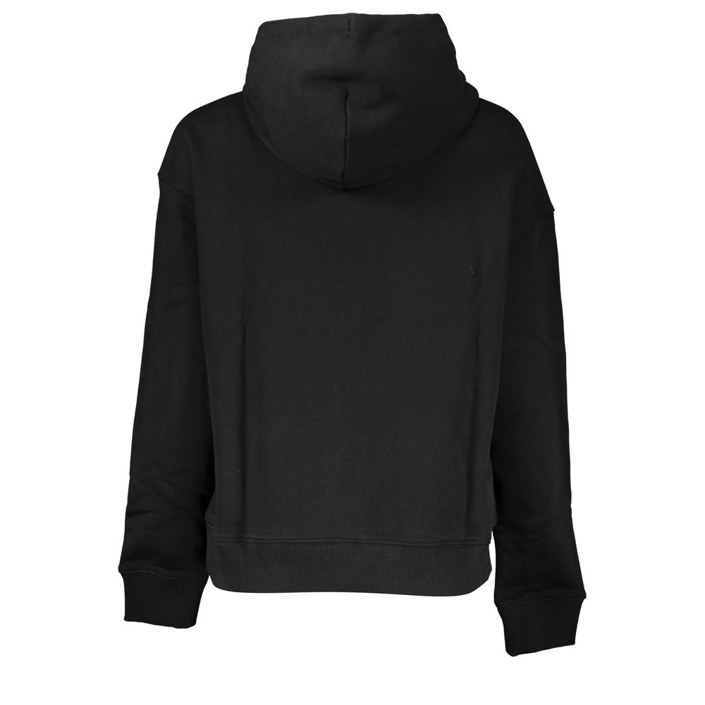 Suéter de algodón negro Tommy Hilfiger para mujer