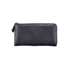 Cartera elegante azul con cremallera de Tommy Hilfiger