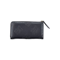 Cartera elegante azul con cremallera de Tommy Hilfiger