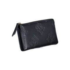 Cartera elegante azul con cremallera de Tommy Hilfiger