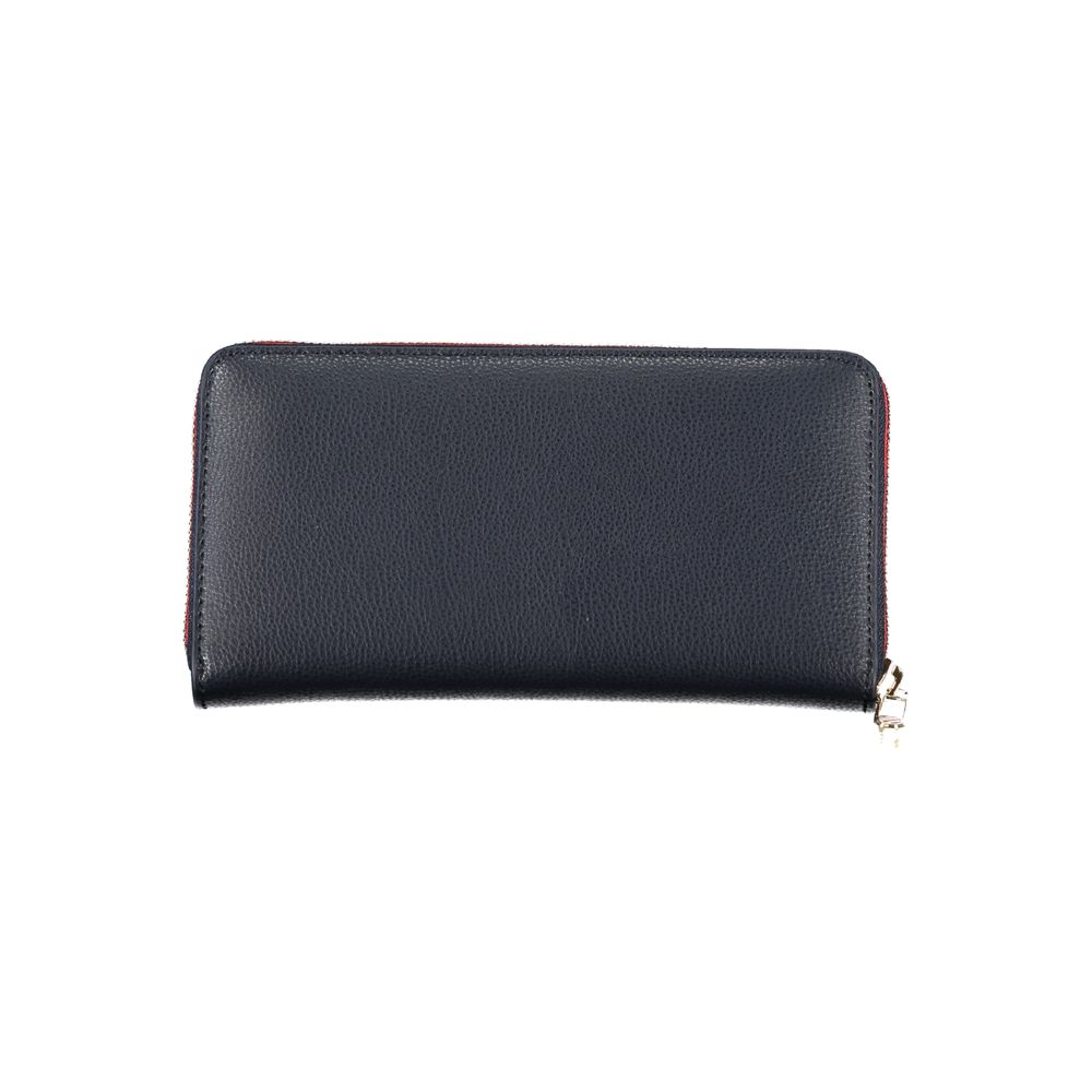 Cartera de diseño elegante azul de Tommy Hilfiger