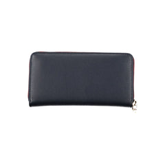 Cartera de diseño elegante azul de Tommy Hilfiger