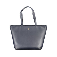 Bolso de mano azul de poliéster de Tommy Hilfiger