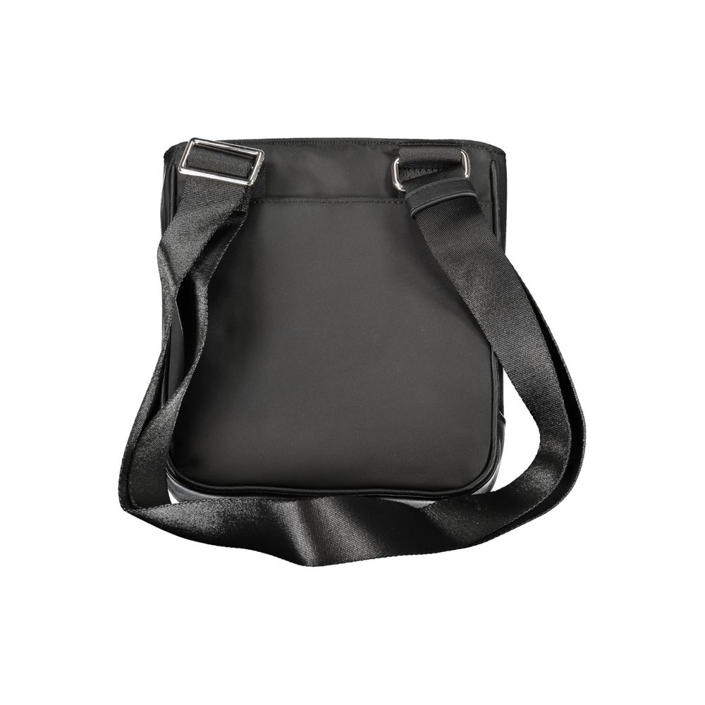 Bolso de hombro de poliéster negro de Tommy Hilfiger