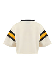 Camiseta blanca de algodón con capucha de Gucci