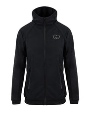 Sudadera con capucha de poliamida negra Gucci