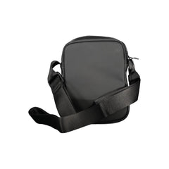 Bolso de hombro de polietileno negro de Tommy Hilfiger