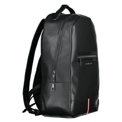 Mochila Tommy Hilfiger de polietileno negra para hombre