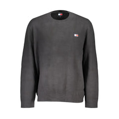 Suéter de algodón negro de Tommy Hilfiger