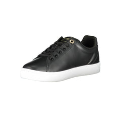 Zapatillas Tommy Hilfiger negras de poliéster