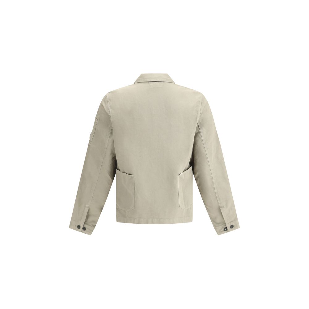 Camisa de algodón y lino de CP Company